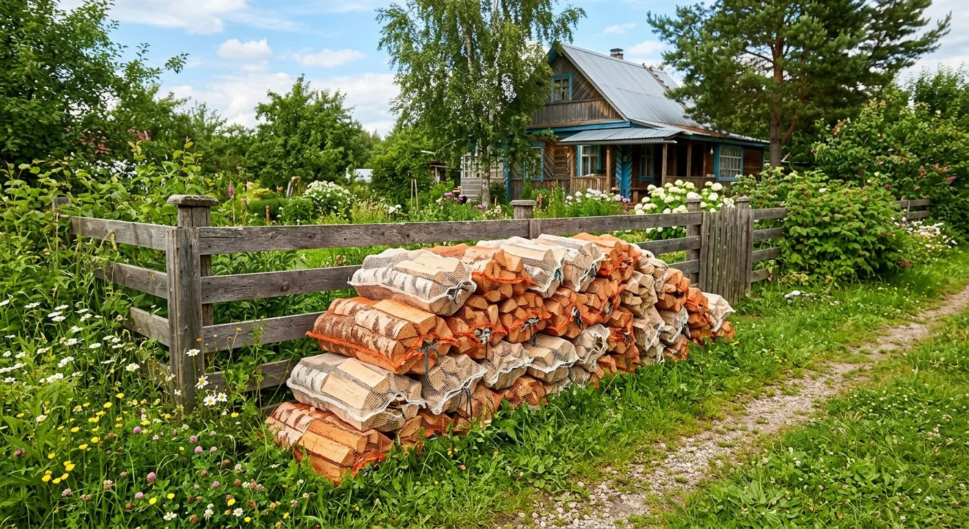 Дрова для дачи в Туле